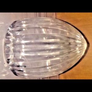 Antique Crystal Glass Paperweight 3 1/2” Tall Mint